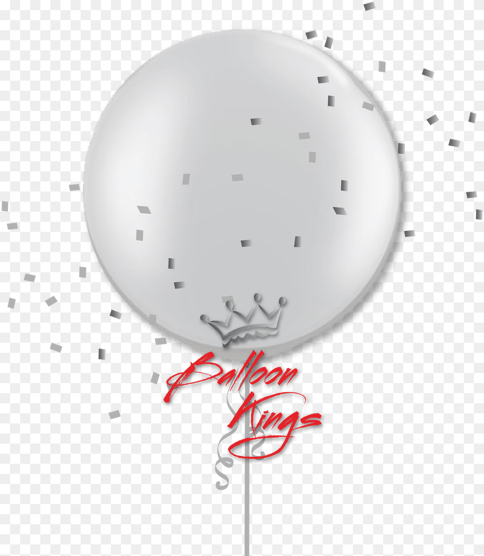 Pearl Silver New Years Confetti, Balloon Png Image