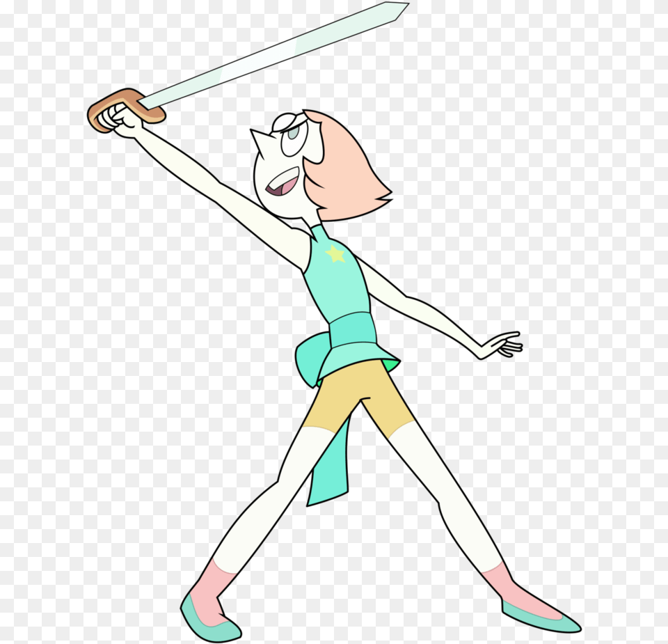 Pearlfight Gemcrust Wikia Pearl Steven Universe, Sword, Weapon, Person, Face Png