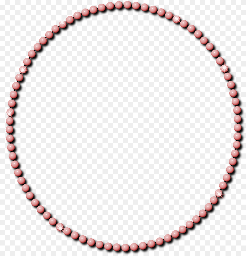 Pearls Border Clipart Cliparthut Clipart Michael Kors Magnetic Closure Necklace, Accessories, Jewelry, Bead, Bead Necklace Png Image