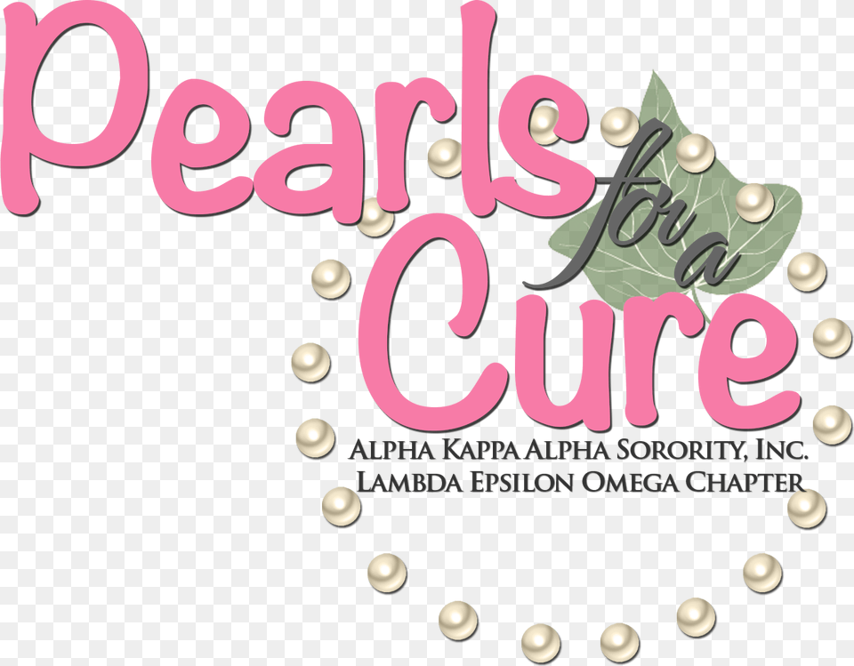 Pearls Fora Cure Logo Graphic Design, Text, Number, Symbol, Art Png Image