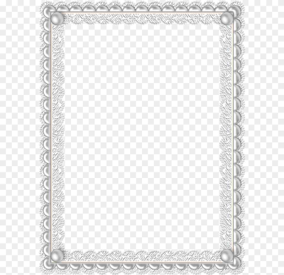 Pearls In Lace Frames Victorian Border, Home Decor, Blackboard Png