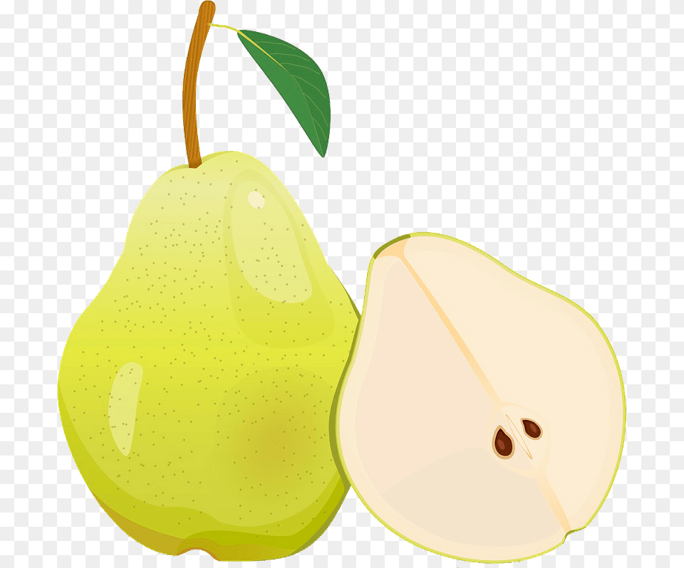 Pears Clipart, Food, Fruit, Plant, Produce Free Png Download