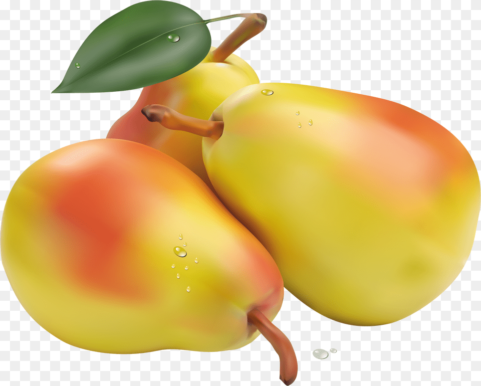 Pears Clipart Picture Pears, Food, Fruit, Plant, Produce Free Transparent Png