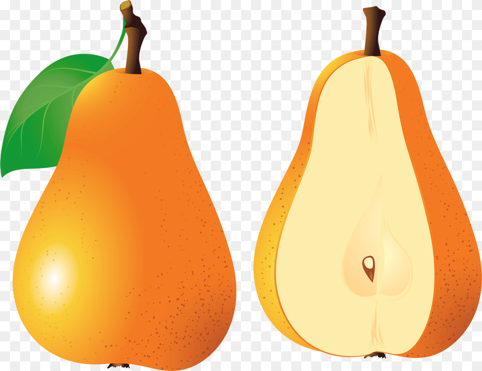 Pears Fruit Clipart Fruit Clipart, Food, Plant, Produce, Pear Free Png