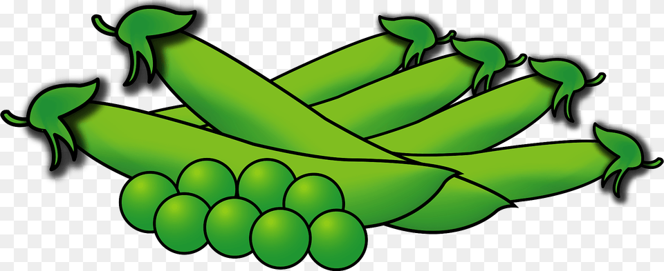 Peas And Pea Pods Clipart, Food, Produce, Plant, Vegetable Png