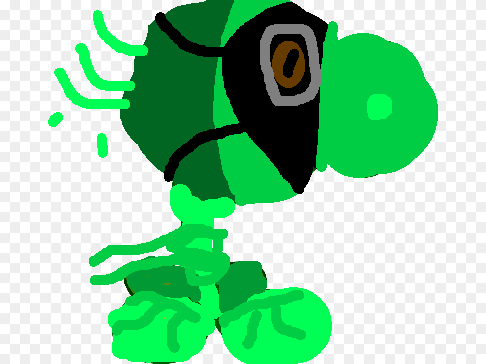 Peas Drawing Toxic Toxic Pea Pvz, Green, Animal, Bear, Mammal Free Transparent Png