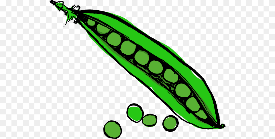 Peas In Pod, Food, Pea, Plant, Produce Free Png Download