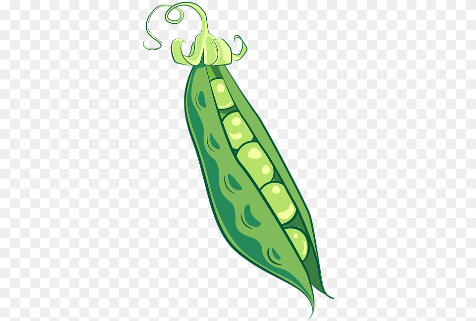 Peas Pea Pod Food Vegetable Healthy Vegetarian Pea Illustration, Plant, Produce, Dynamite, Weapon Png