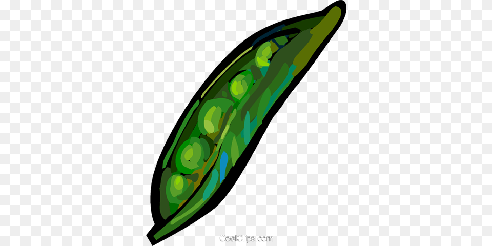 Peas Royalty Free Vector Clip Art Illustration, Food, Produce, Pea, Plant Png Image