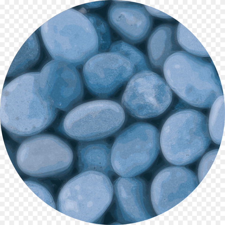 Pebbles Aesthetic, Pebble, Sphere, Turquoise, Texture Png