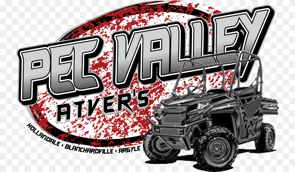 Pec Valley Atv Club Off Road Vehicle, Machine, Wheel, Transportation, Bulldozer Free Transparent Png