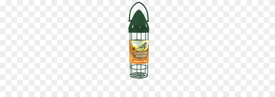 Peckish Click Top Energy Ball Feeder, Bottle, Lamp Free Png