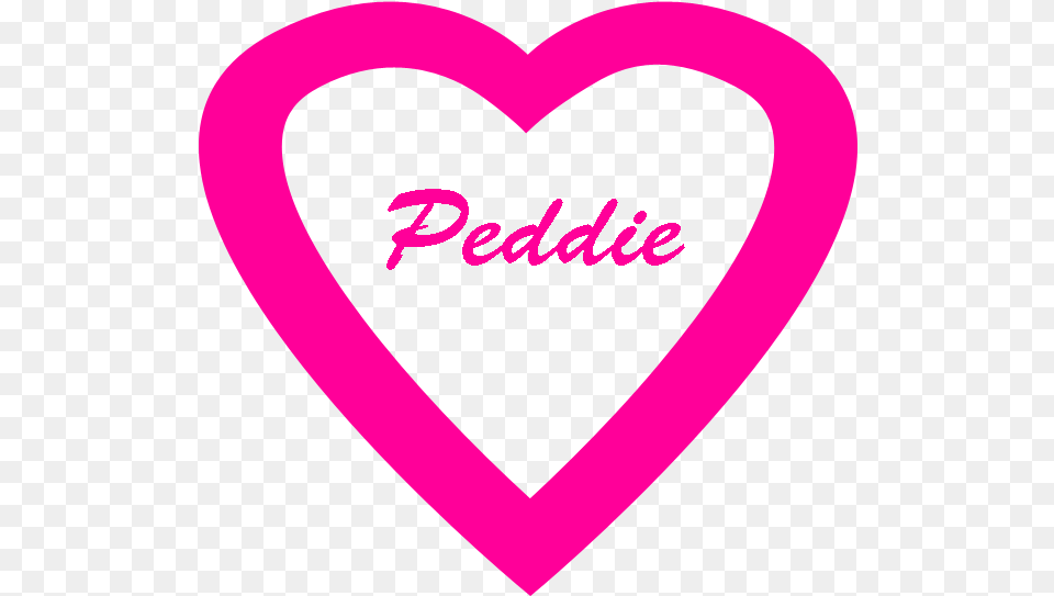 Peddie Heart Shape 1 Sign Png Image