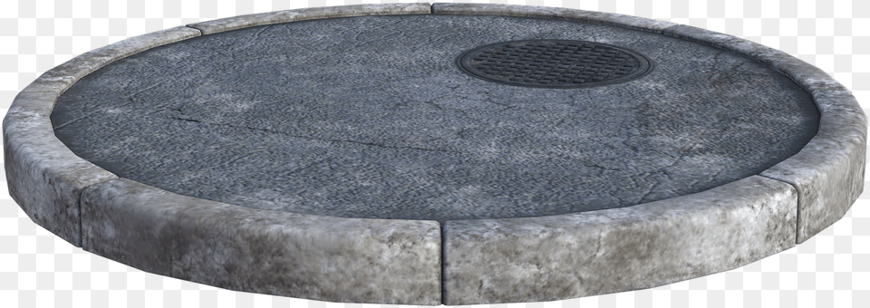 Pedestal Concrete Round Circle, Hole, Sewer, Hot Tub, Tub Free Png