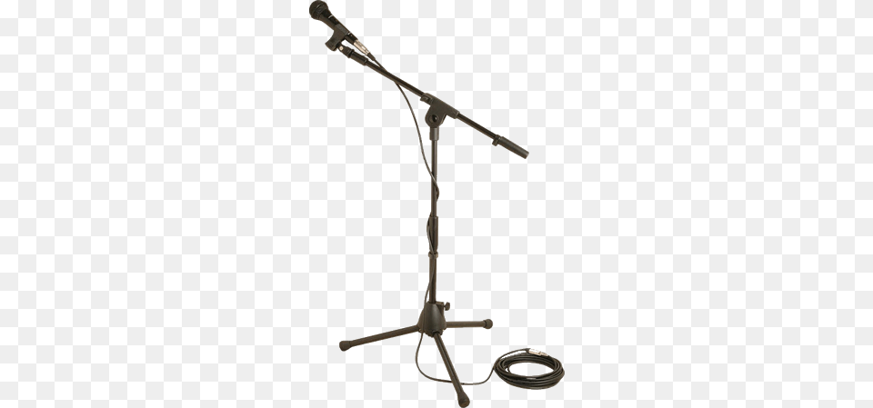 Pedestal Microfone Pedestal Com Microfone, Electrical Device, Furniture, Microphone, Stand Png Image