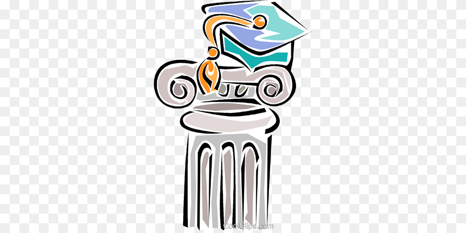 Pedestal Royalty Vector Clip Art Illustration, People, Person, Architecture, Pillar Free Png