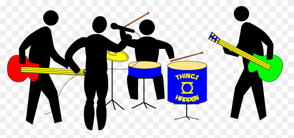 Pedestrian Band Icons, Guitar, Musical Instrument, Tape Png Image