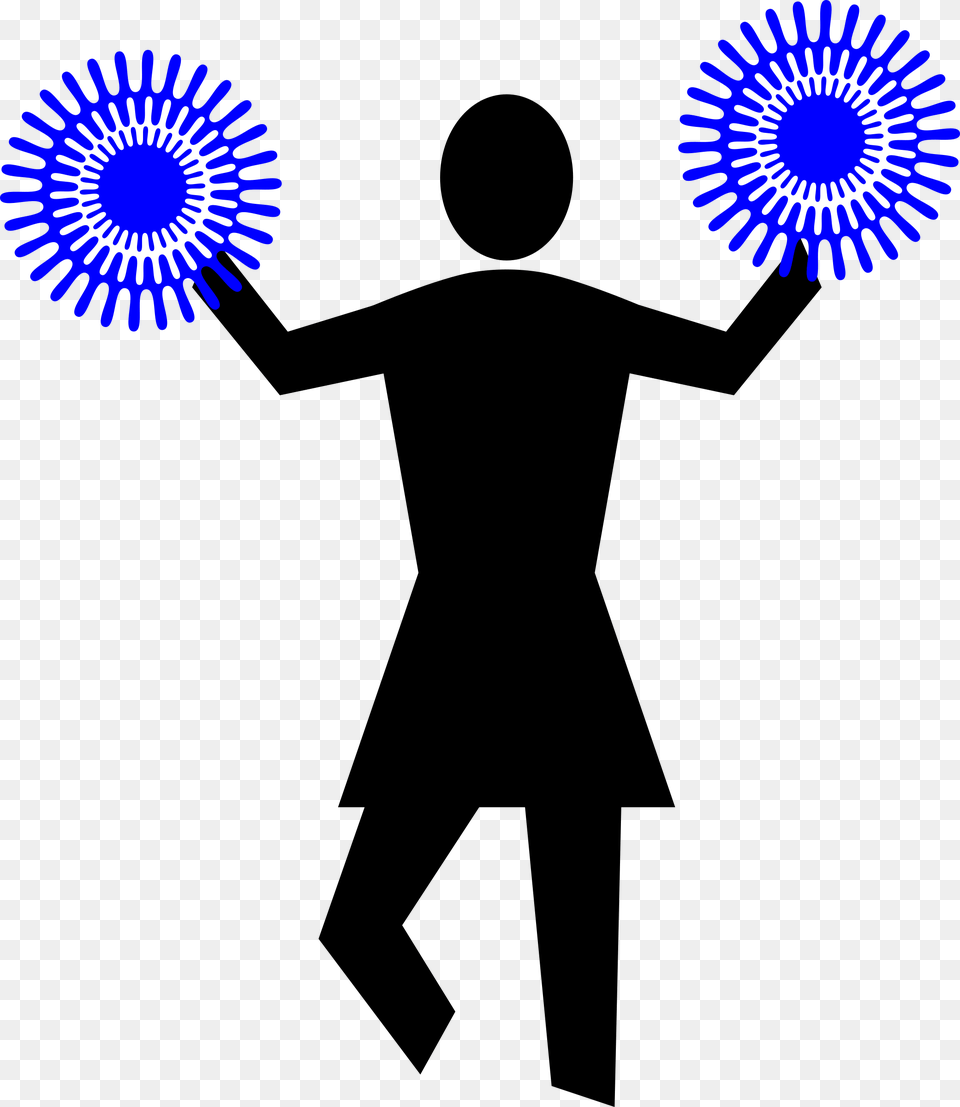 Pedestrian Cheerleader Icons, Lighting, Light, Machine, Spoke Free Png Download