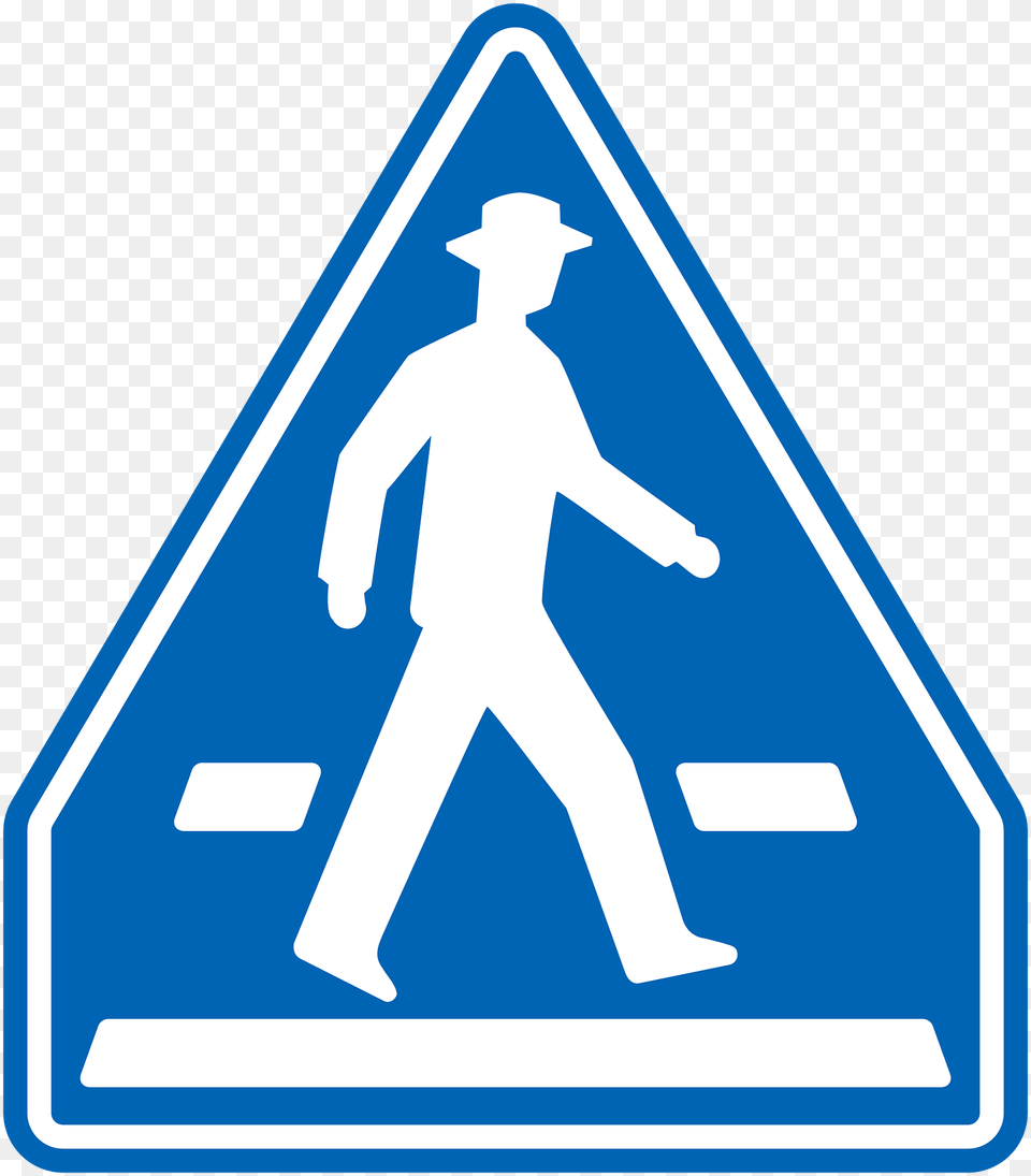 Pedestrian Crossing Sign In Japan Clipart, Symbol, Road Sign, Adult, Male Free Png Download