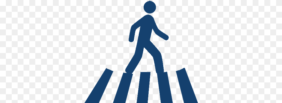 Pedestrian Icon Blue Commuter Student, Road, Tarmac, Zebra Crossing, Person Free Transparent Png