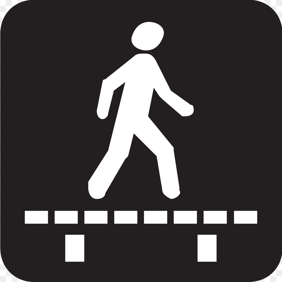 Pedestrian Overpass Clipart, Person, Walking Free Png Download