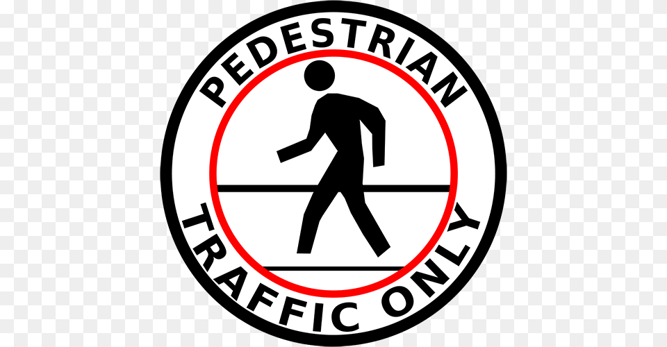 Pedestrian Traffic Only Floor Sign Sarawak Progressive Democratic Party, Person, Walking, Adult, Male Png