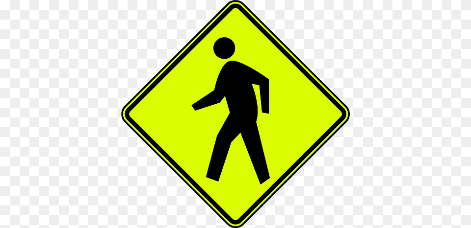 Pedestrian Warning Sign Mutcd W11 2 Winding Road Ahead Sign, Symbol, Road Sign Free Png