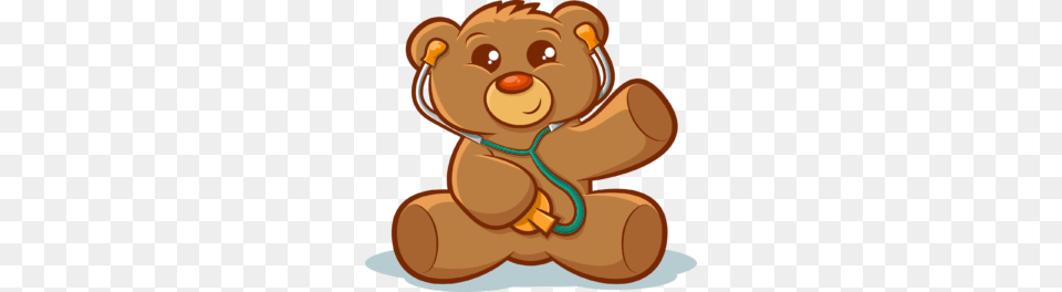 Pediatric Clipart, Teddy Bear, Toy Png Image