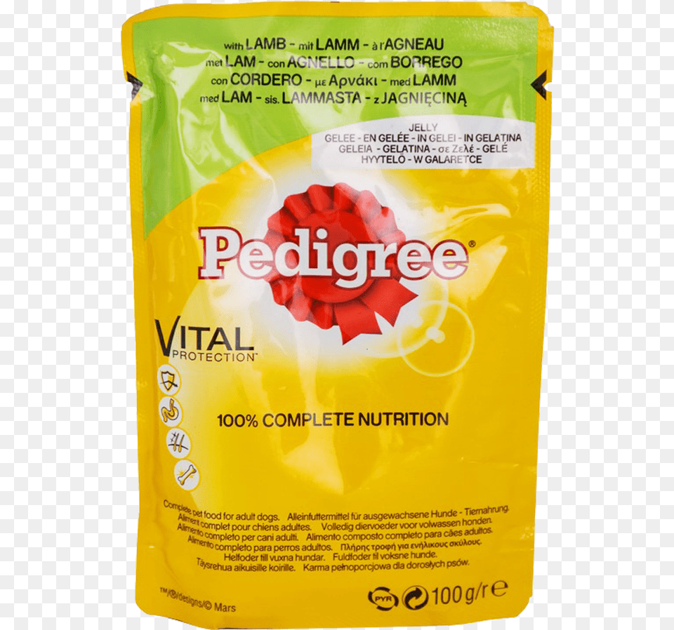 Pedigree Dog Food Pouch 100 Gm Pedigree Food For Dogs Choice Cuts In Gravy 8 Pouch, Powder, Advertisement Png Image