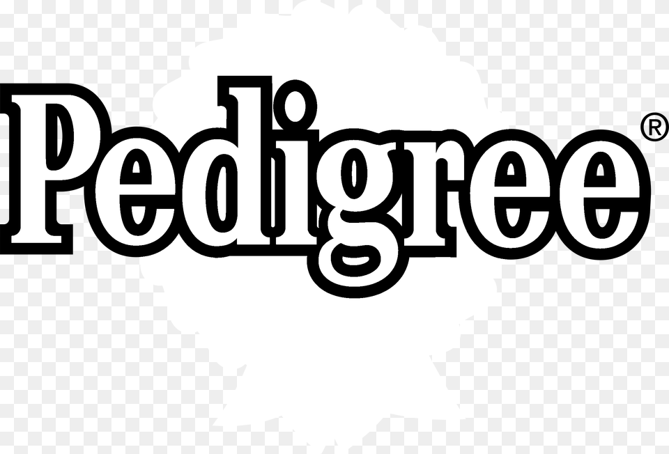 Pedigree Logo Black And White Pedigree Logo White, Text Free Png Download
