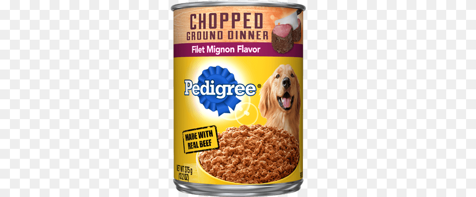 Pedigree Wet Dog Food Chopped Ground Dinner Filet Pedigree Canned Dog Food, Aluminium, Tin, Can, Canine Free Transparent Png