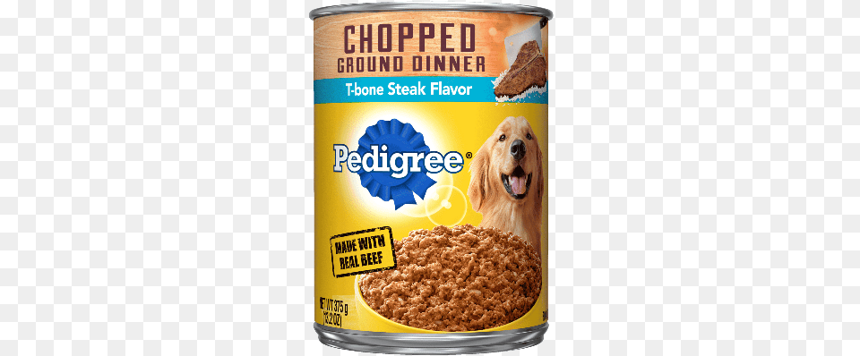 Pedigree Wet Dog Food Chopped Ground Dinner T Bone Pedigree Chopped Ground Dinner Chicken, Animal, Pet, Canine, Mammal Png