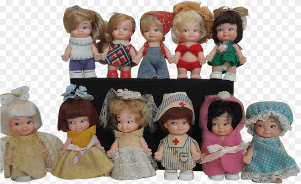 Pee Wee Dolls, Doll, Toy, Face, Head Png Image