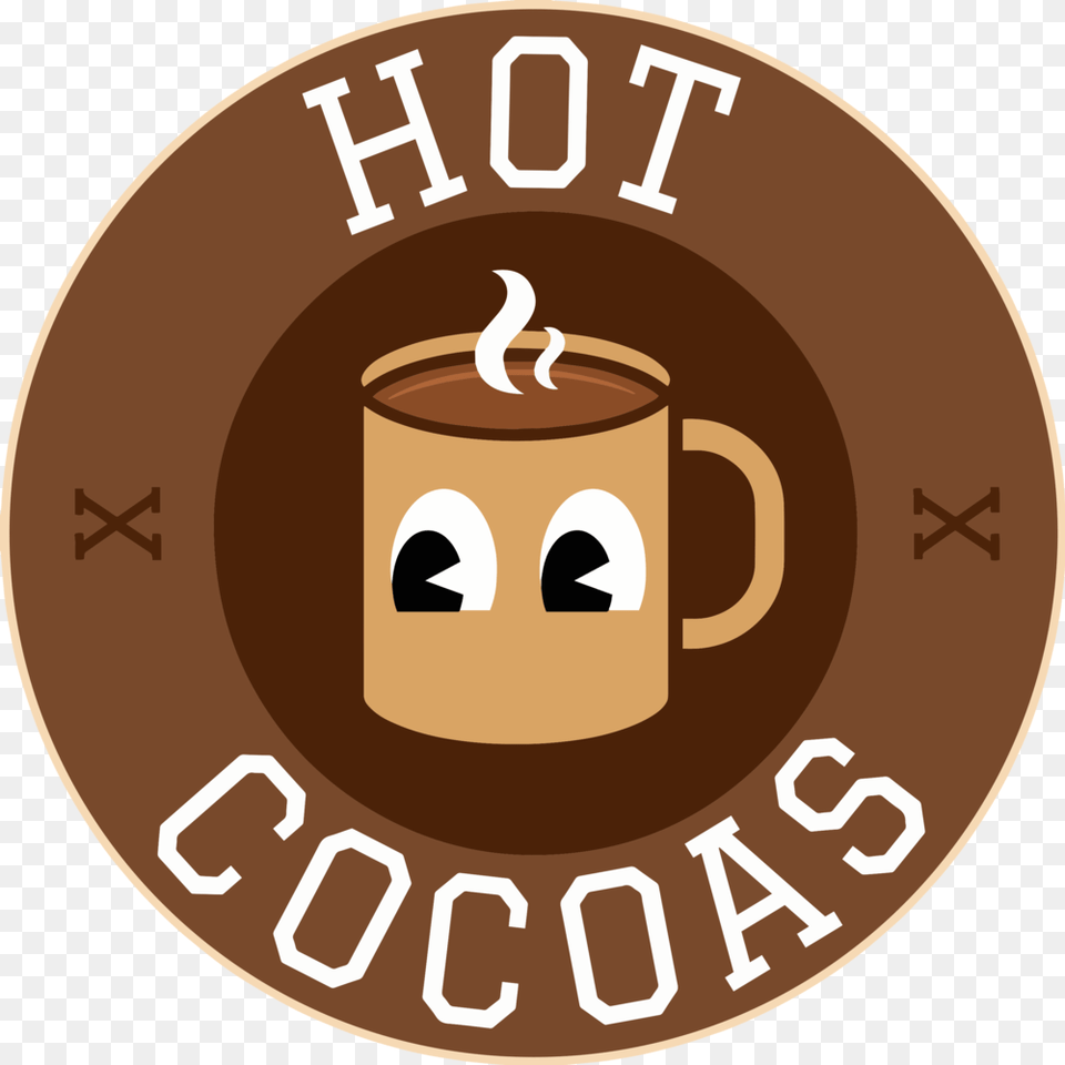 Pee Wee Hockey Logo, Cup, Disk, Beverage, Coffee Png Image