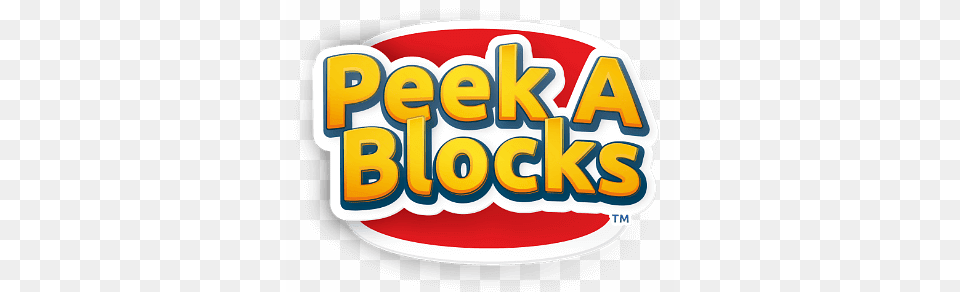 Peek A Blocks Logo, Sticker, Food, Ketchup Free Png