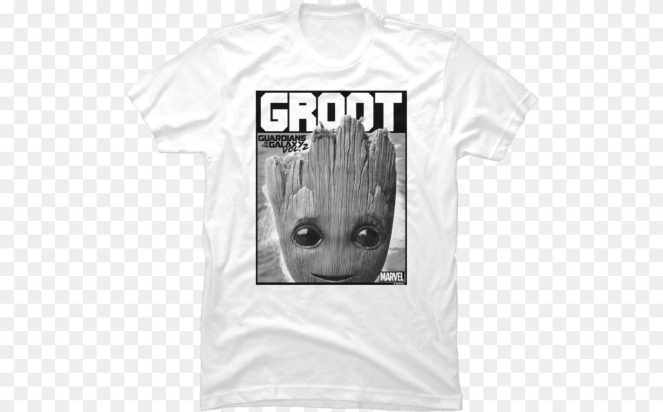 Peek A Boo Groot Groot, Clothing, T-shirt, Shirt, Person Free Png Download