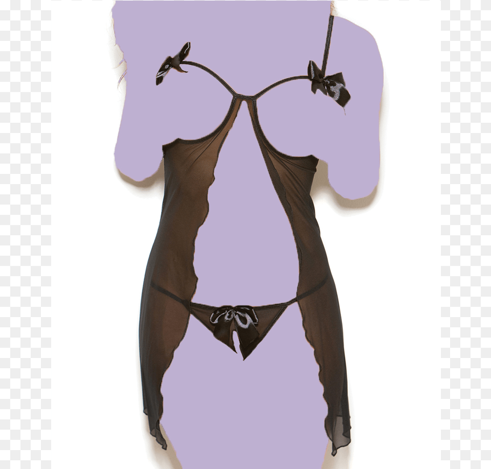 Peek A Boo Nightie, Swimwear, Clothing, Adult, Person Free Png