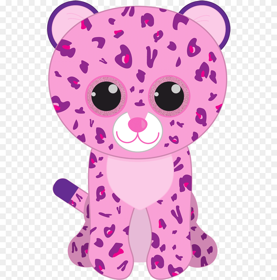 Peek A Boo Ty Beanie Baby Beanie Boos Cartoon Cat, Purple, Animal, Mammal, Bear Free Png Download