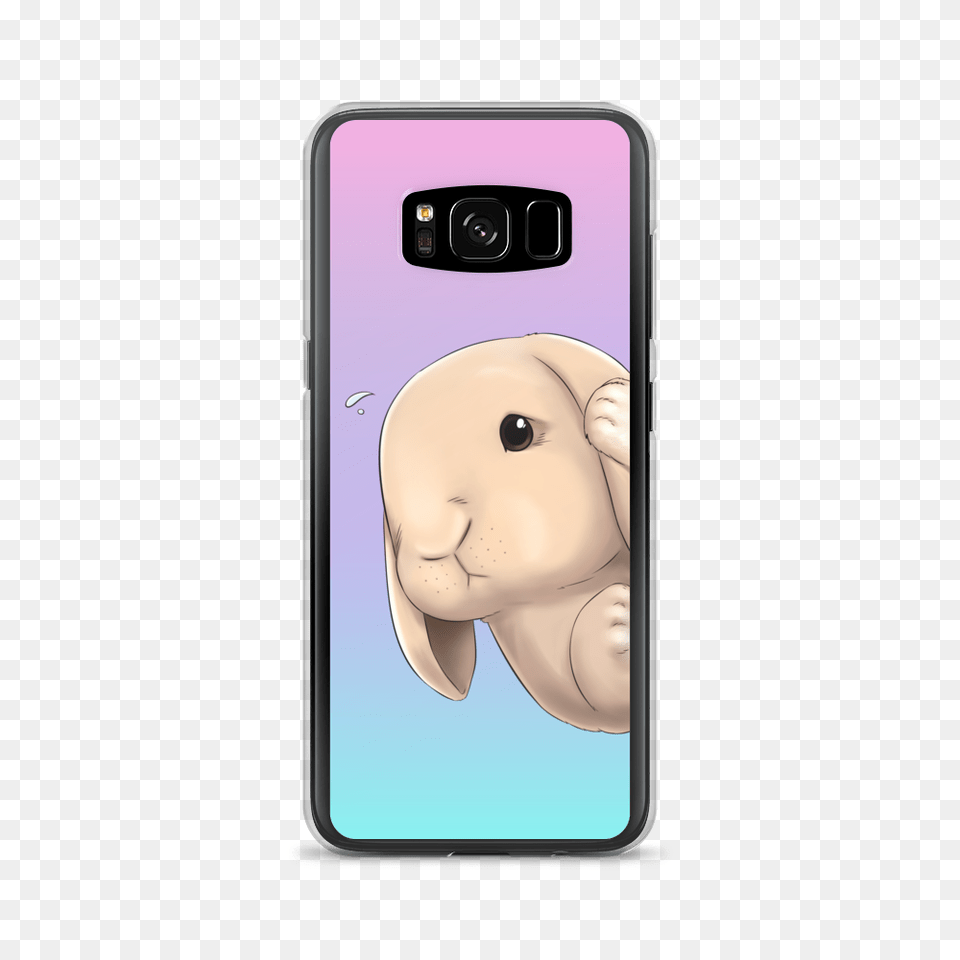 Peekaboo Bunny Samsung Case Edge Worried Potato, Electronics, Mobile Phone, Phone, Baby Free Png Download