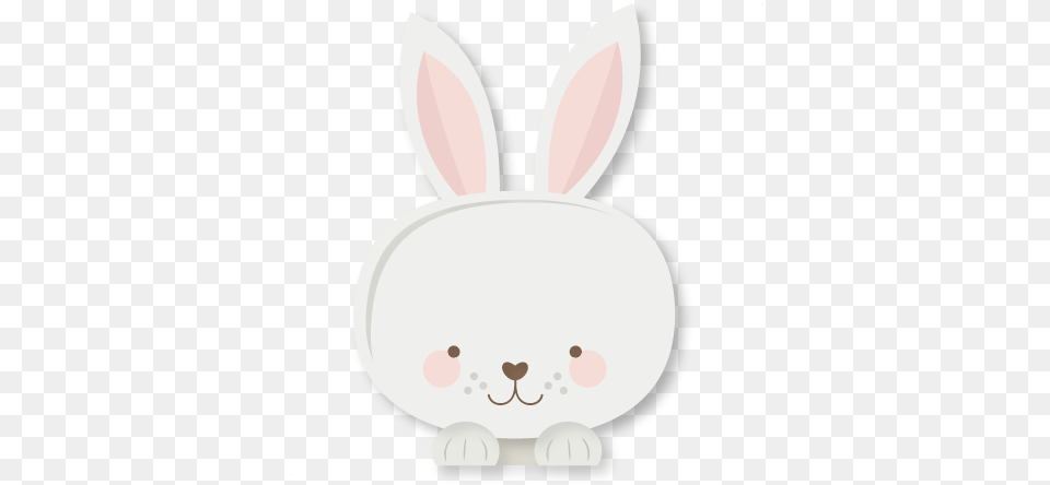 Peeking Easter Bunny Svg Cut Files For Scrapbooking Easter Bunny Peeking, Animal, Mammal, Rabbit Free Png Download