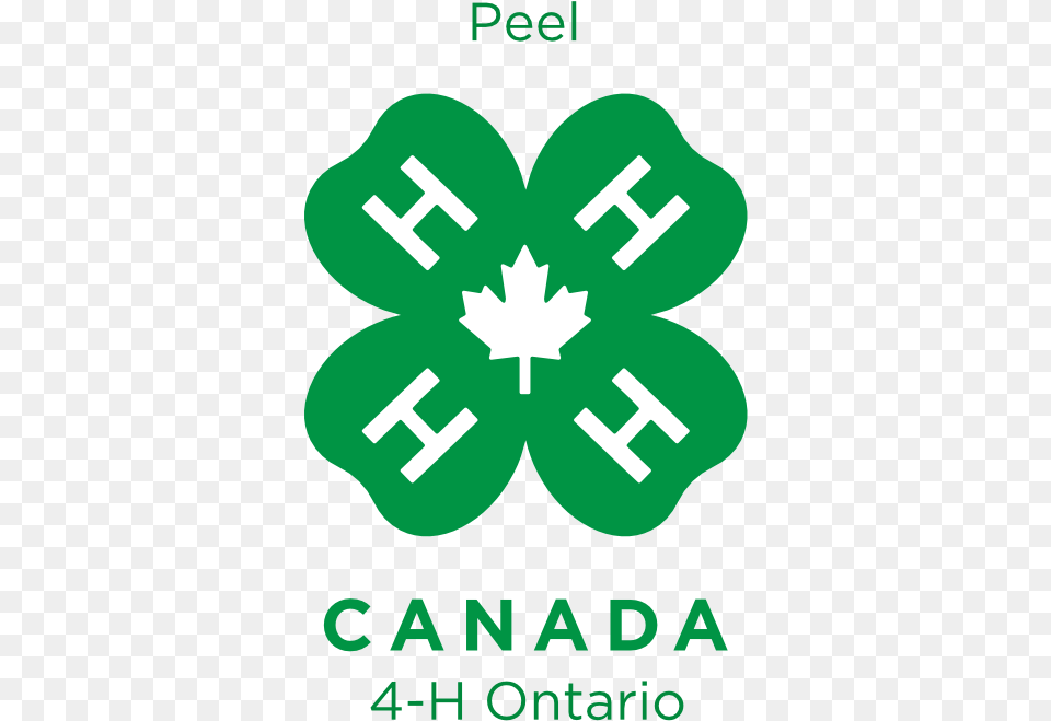 Peel 4h New 4 H Logo, Green, First Aid, Recycling Symbol, Symbol Free Png