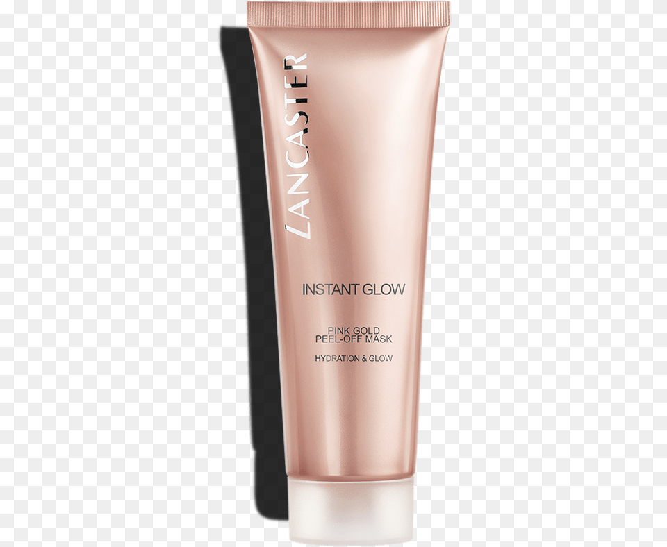 Peel Off Mask Pink Gold Hydration Ampamp Lancaster Instant Glow, Bottle, Lotion, Cosmetics Png