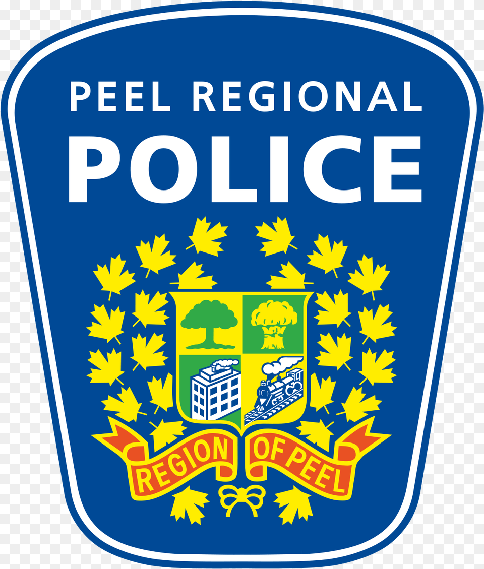 Peel Regional Police Logo, Badge, Symbol, Can, Tin Free Png