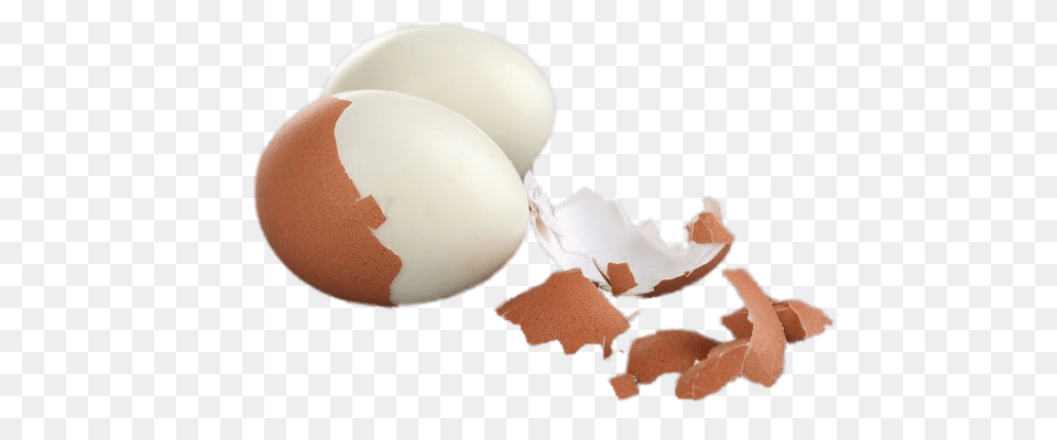 Peeled Hard Boiled Eggs, Egg, Food Free Transparent Png