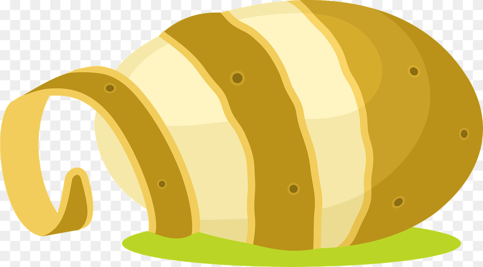 Peeled Potato Clipart, Food, Bread, Animal, Bear Png Image