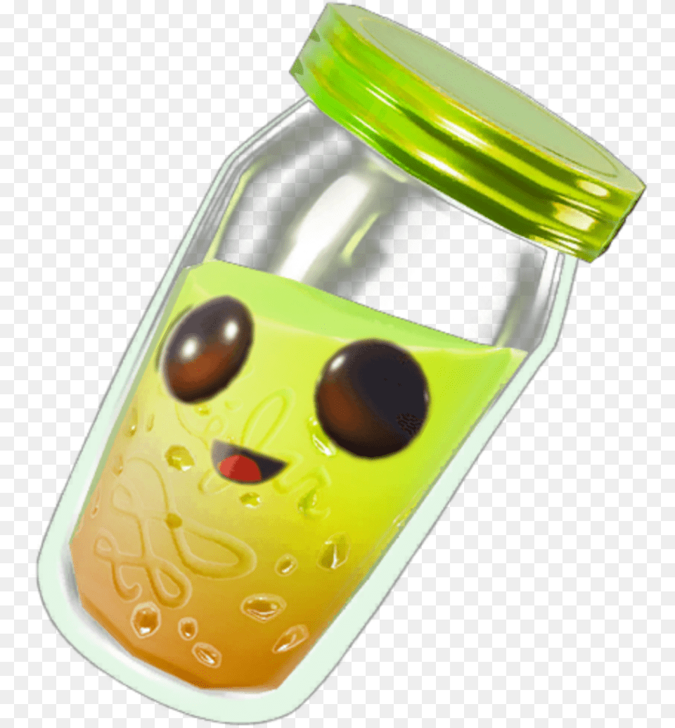 Peely Milkshake Fortnite, Jar, Bottle Free Png