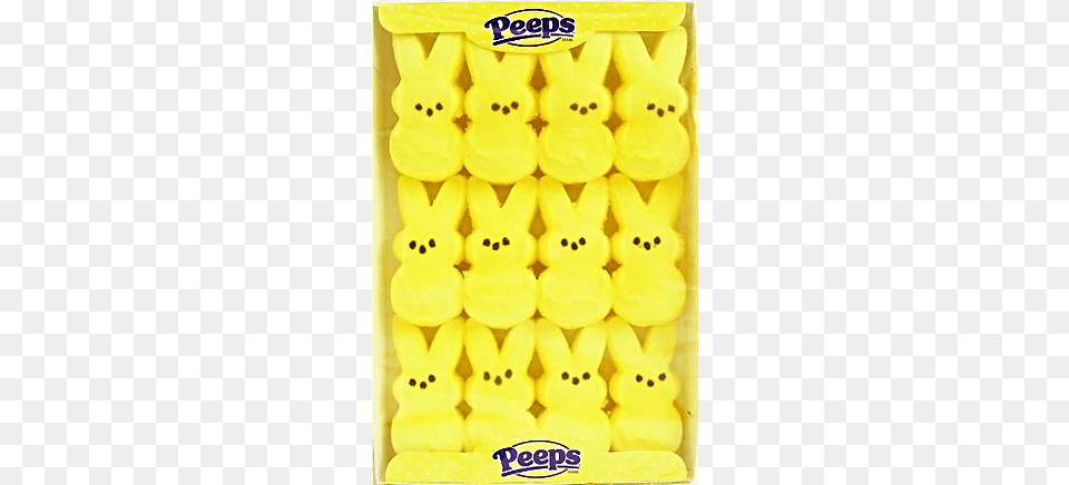 Peeps Yellow Marshmallow Bunnies 12 Pack For Fresh Just Born 2 Pack Marshmallow Peeps Yellow Easter Bunnies Free Png Download
