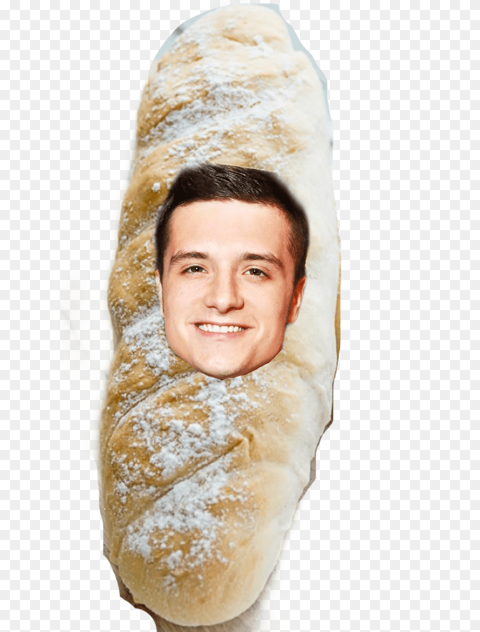 Peeta Bread Folks Bread Roll, Food, Person, Face, Head Free Png Download