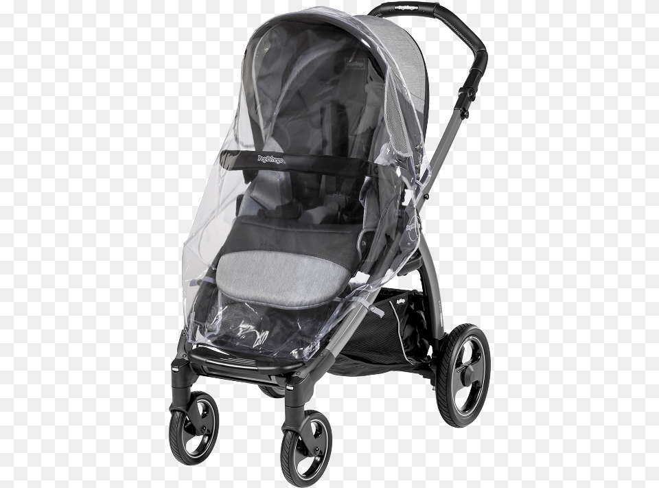 Peg Perego Rain Cover Stroller Clear Canopy Peg Perego Pop Up Rain Cover, E-scooter, Transportation, Vehicle, Machine Free Transparent Png