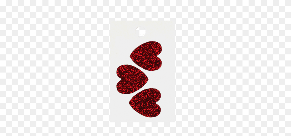 Pegable Heart Glitter Stickers Red Pcs Per Sheet Free Transparent Png